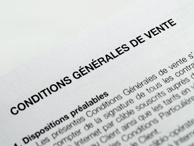 Une application inattendue des conditions générales de vente