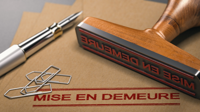 Lettre de mise en demeure et absence de mentions prescrites