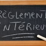 transfert du règlement intérieur