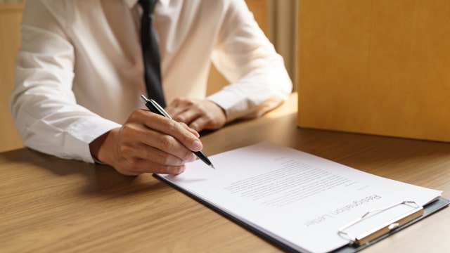 Les limites de la lettre de démission rédigée par un tiers