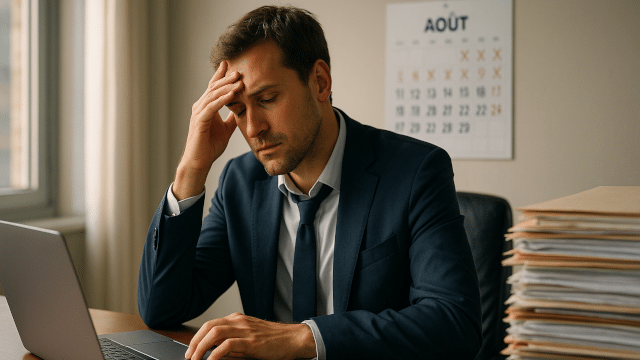 Pas de congés, pas de vacances… mais pas toujours de préjudice !